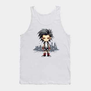 Punk Rock Elf Girl Tank Top